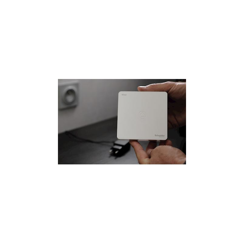 Kit de démarrage thermostat connecté pour radiateur électrique Schneider  Electric Wiser blanc